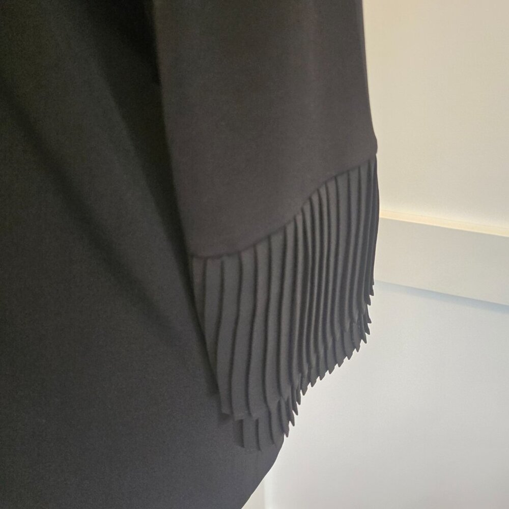 Chico's Black Label Pleat Cuff Top - Large - Black NWT - Picture 7 of 11